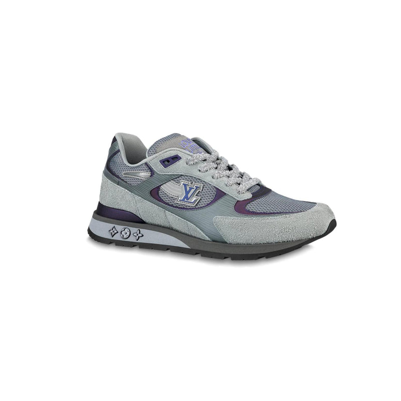 Louis Vuitton run away purple sneakers trainers size 6 eu 39 White